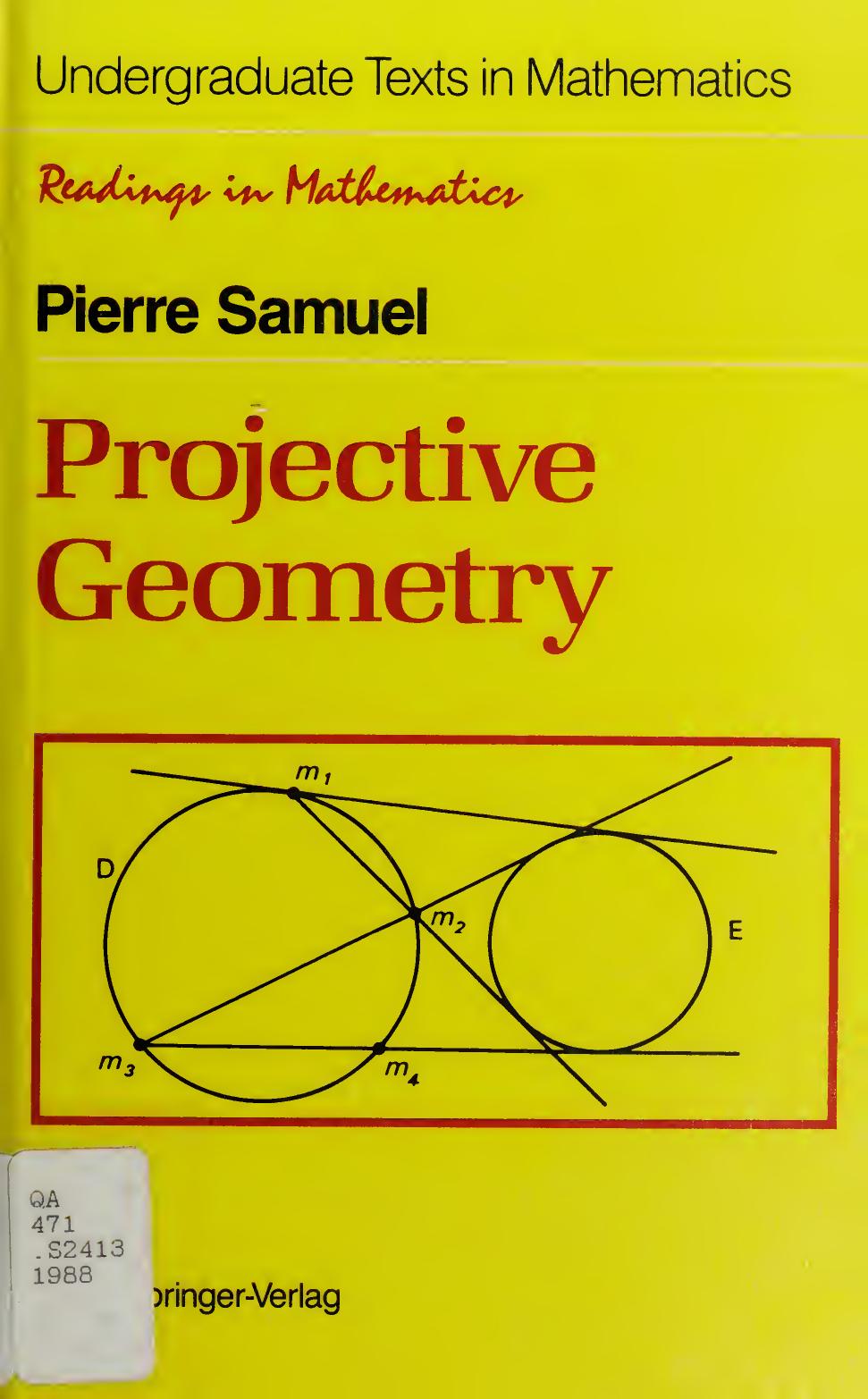 Projective geometry